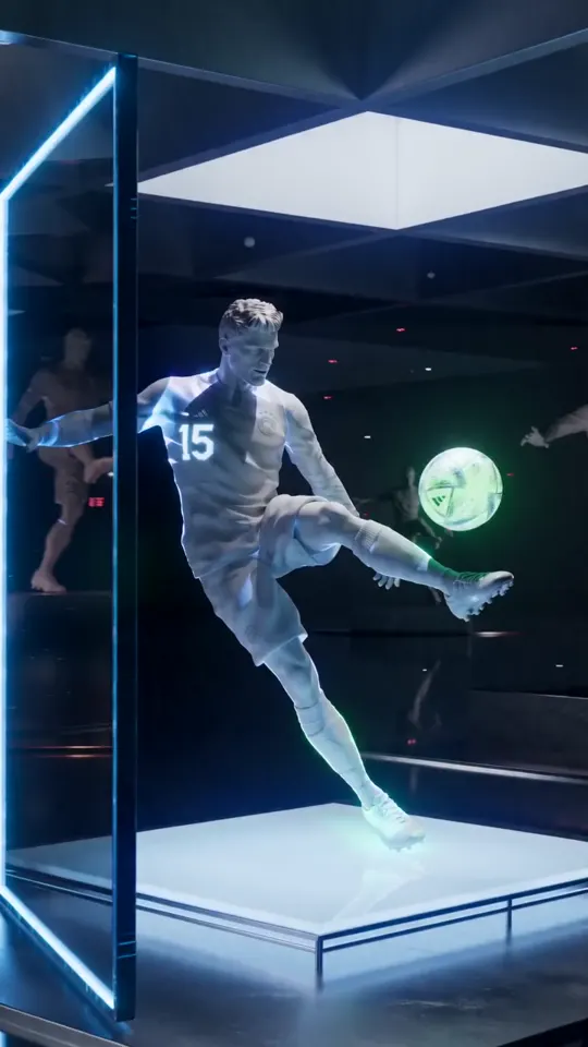 Figura 3D de fútbol